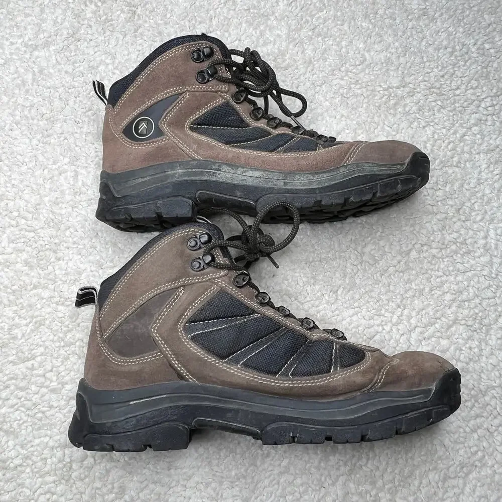 Alpine Design Brown and Black Hiking Boots 9.5